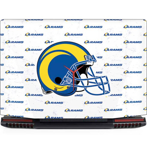 NFL Los Angeles Rams White Logo Blast Legion Y720 Skin