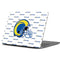 NFL Los Angeles Rams White Logo Blast Apple MacBook Pro 13-inch Skin