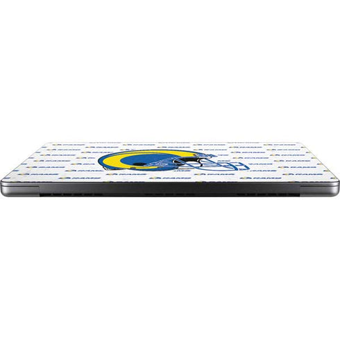 NFL Los Angeles Rams White Logo Blast MacBook Pro 14in (2021-24) Skin