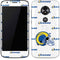 NFL Los Angeles Rams White Logo Blast Moto E5 Play Skin