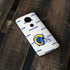 NFL Los Angeles Rams White Logo Blast Moto E5 Plus Skin