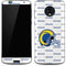 NFL Los Angeles Rams White Logo Blast Moto G6 Skin