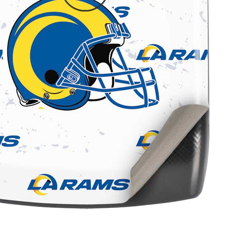 NFL Los Angeles Rams White Logo Blast Motorola RAZR Skin