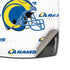 NFL Los Angeles Rams White Logo Blast Motorola RAZR Skin