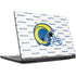 NFL Los Angeles Rams White Logo Blast MSI GS65 Stealth Laptop Skin
