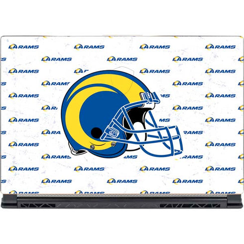 NFL Los Angeles Rams White Logo Blast MSI GS65 Stealth Laptop Skin