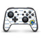NFL Los Angeles Rams White Logo Blast Nintendo Switch Pro Controller Skin