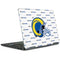 NFL Los Angeles Rams White Logo Blast Notebook 9 Pro 13in (2017) Skin