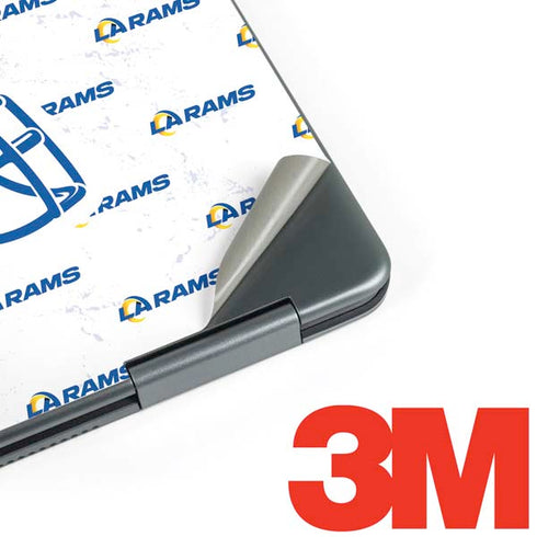 NFL Los Angeles Rams White Logo Blast Notebook 9 Pro 13in (2017) Skin