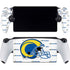 NFL Los Angeles Rams White Logo Blast PlayStation Portal Remote Player Skin