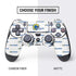 NFL Los Angeles Rams White Logo Blast PS4 Pro/Slim Controller Skin