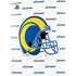 NFL Los Angeles Rams White Logo Blast PS5 Bundle Skin