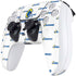 NFL Los Angeles Rams White Logo Blast PS5 Controller Skin