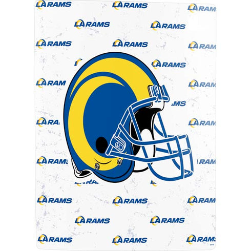 NFL Los Angeles Rams White Logo Blast PS5 Digital Edition Bundle Skin