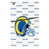 NFL Los Angeles Rams White Logo Blast PS5 Slim Disk Bundle Skin