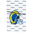 NFL Los Angeles Rams White Logo Blast PS5 Slim Digital Edition Bundle Skin