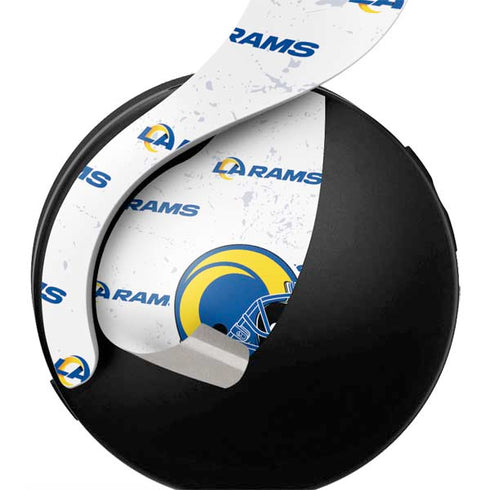 NFL Los Angeles Rams White Logo Blast PULSE 3D Wireless Headset for PS5 Skin