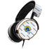 NFL Los Angeles Rams White Logo Blast SteelSeries Arctis 5 Skin