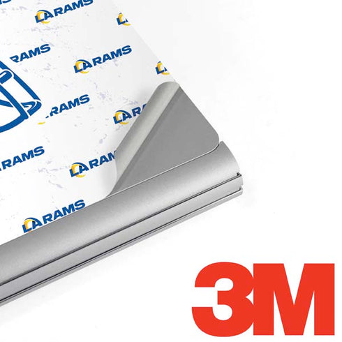 NFL Los Angeles Rams White Logo Blast Surface Book 2 13.5in Skin