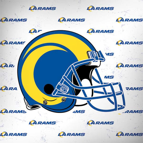 NFL Los Angeles Rams White Logo Blast Surface Book 2 13.5in Skin