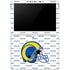 NFL Los Angeles Rams White Logo Blast Surface Go Skin