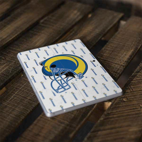 NFL Los Angeles Rams White Logo Blast Surface Go Skin