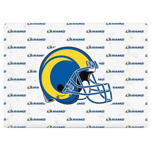 NFL Los Angeles Rams White Logo Blast Surface Laptop 2 Skin