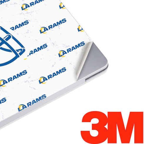 NFL Los Angeles Rams White Logo Blast Surface Laptop 2 Skin