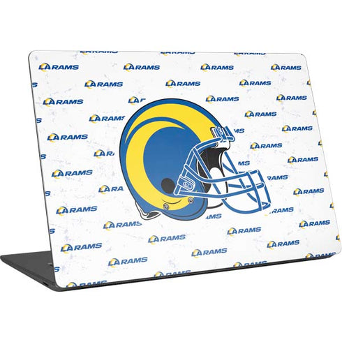 NFL Los Angeles Rams White Logo Blast Surface Laptop 4 15in Skin