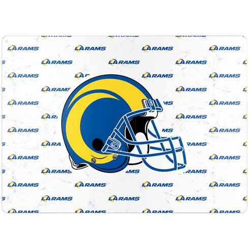 NFL Los Angeles Rams White Logo Blast Surface Laptop 4 15in Skin