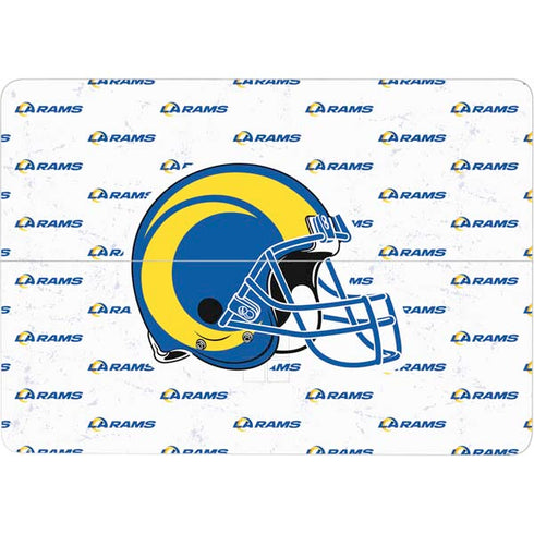 NFL Los Angeles Rams White Logo Blast Surface Laptop Studio Skin