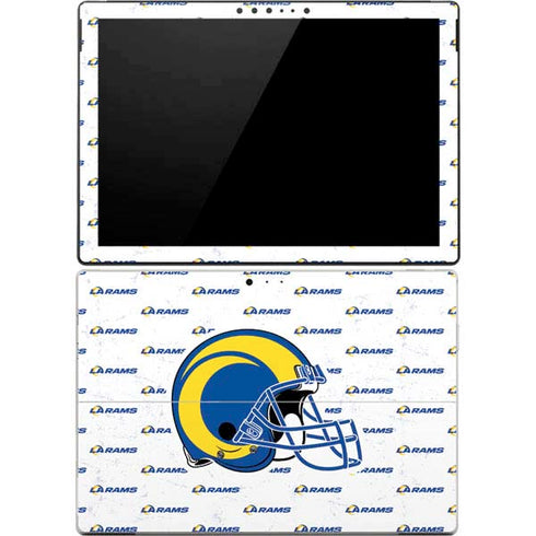 NFL Los Angeles Rams White Logo Blast Surface Pro 4 Skin