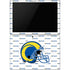 NFL Los Angeles Rams White Logo Blast Surface Pro 6 Skin