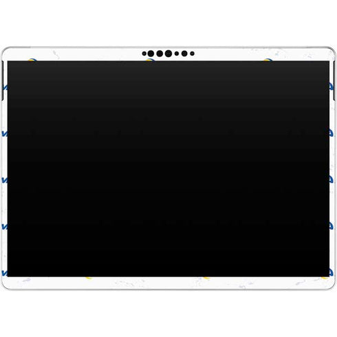 NFL Los Angeles Rams White Logo Blast Surface Pro 8 Skin