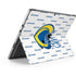 NFL Los Angeles Rams White Logo Blast Surface Pro 8 Skin