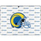 NFL Los Angeles Rams White Logo Blast Surface Pro 9 Skin