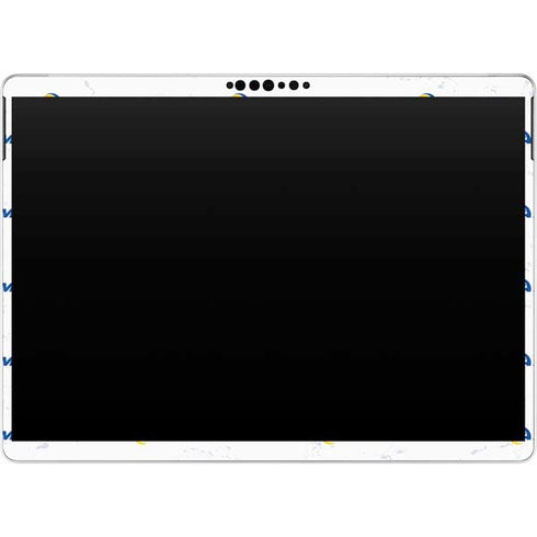 NFL Los Angeles Rams White Logo Blast Surface Pro 9 Skin