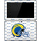 NFL Los Angeles Rams White Logo Blast Surface Pro Tablet Skin