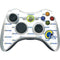 NFL Los Angeles Rams White Logo Blast Xbox 360 Wireless Controller Skin