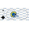 NFL Los Angeles Rams White Logo Blast Xbox Adaptive Controller Skin