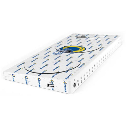 NFL Los Angeles Rams White Logo Blast Xbox Adaptive Controller Skin