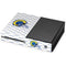 NFL Los Angeles Rams White Logo Blast Xbox One Console Skin