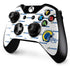 NFL Los Angeles Rams White Logo Blast Xbox One Controller Skin