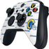 NFL Los Angeles Rams White Logo Blast Xbox Series X Controller Skin