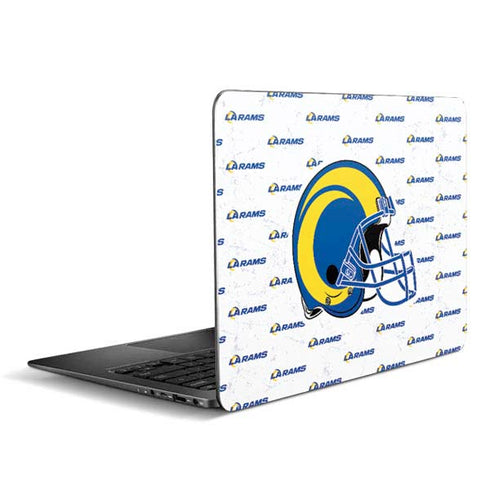 NFL Los Angeles Rams White Logo Blast Zenbook UX305FA 13.3in Skin