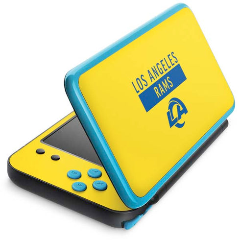 NFL Los Angeles Rams White Performance Series Nintendo 2DS XL (2017) Skin