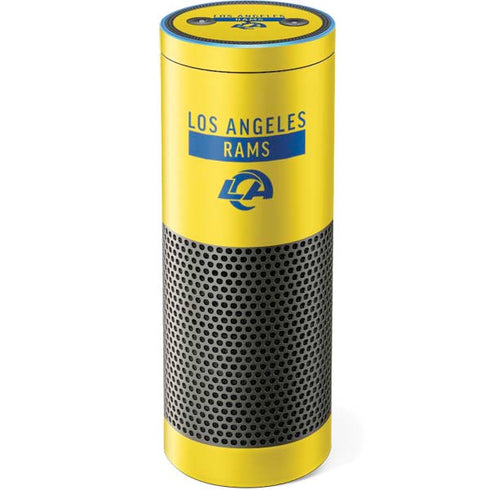 NFL Los Angeles Rams White Performance Series Amazon Echo Skin