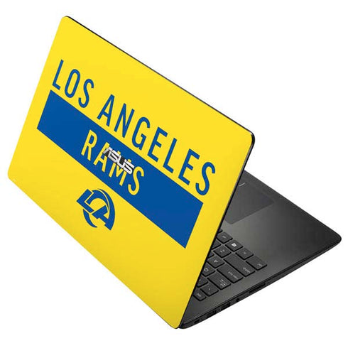 NFL Los Angeles Rams White Performance Series Asus X502CA 15.6 Skin