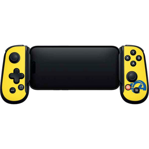 NFL Los Angeles Rams White Performance Series Backbone One for iPhone Game Controller Skin