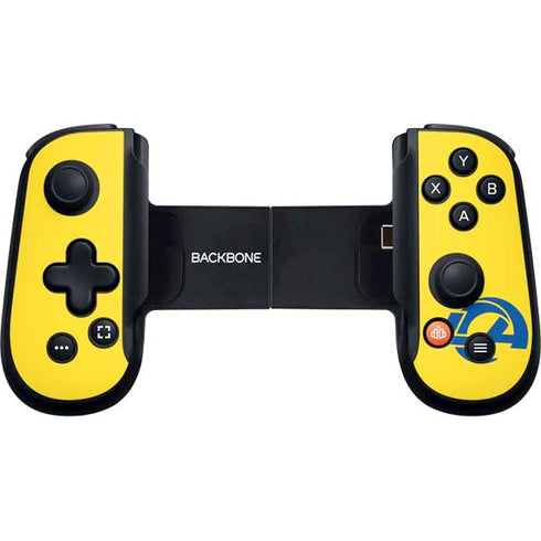 NFL Los Angeles Rams White Performance Series Backbone One for iPhone Game Controller Skin